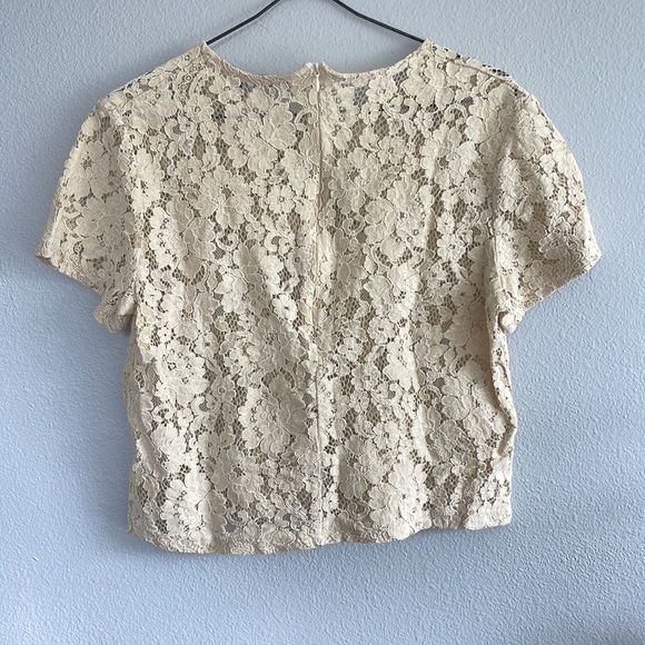 Floral Crop Tee - Picture 2 of 2